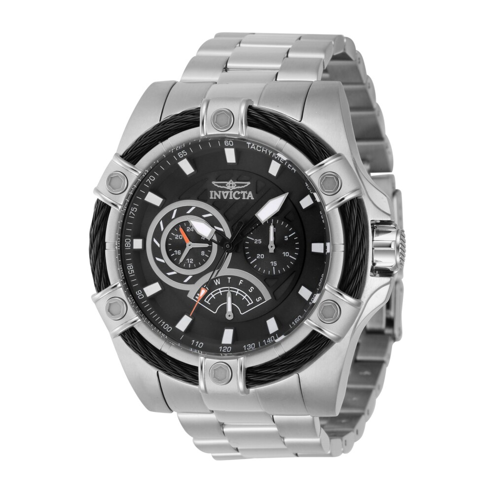 Mens white hot sale invicta watch