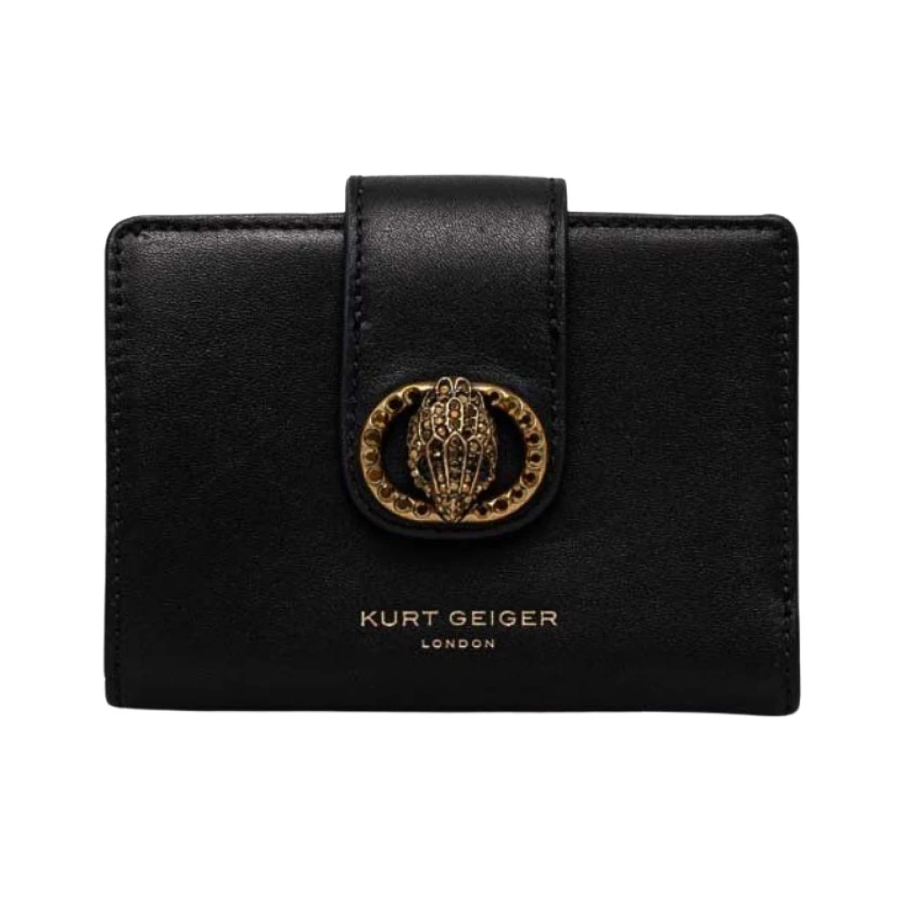 Kurt Geiger Zwarte Portemonnees Stijlvolle Collectie Black Dames