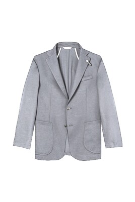 men-melange-grey-blazer-with-notched-lapel