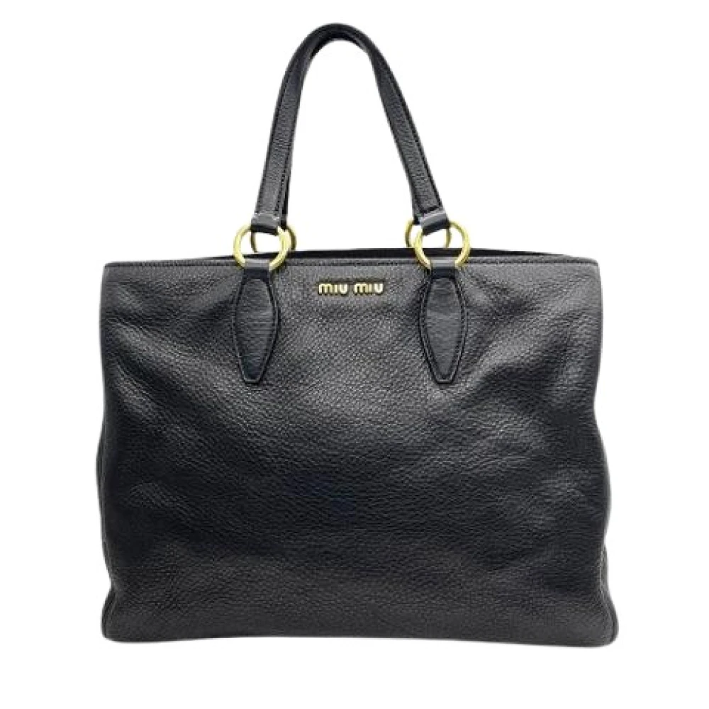Pre-owned > Pre-owned Bags > Pre-owned Tote Bags - - Miu Miu Pre-owned - Modalova