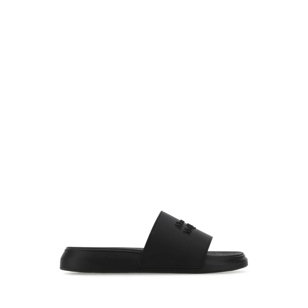 Alexander McQueen Sliders Black, Herr