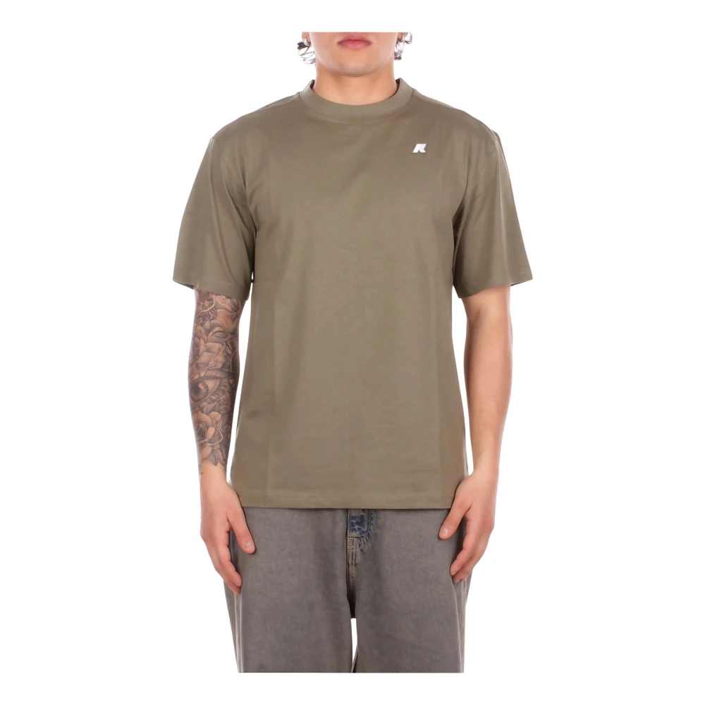 K-Way Uomo Verde Top, Xl, New,