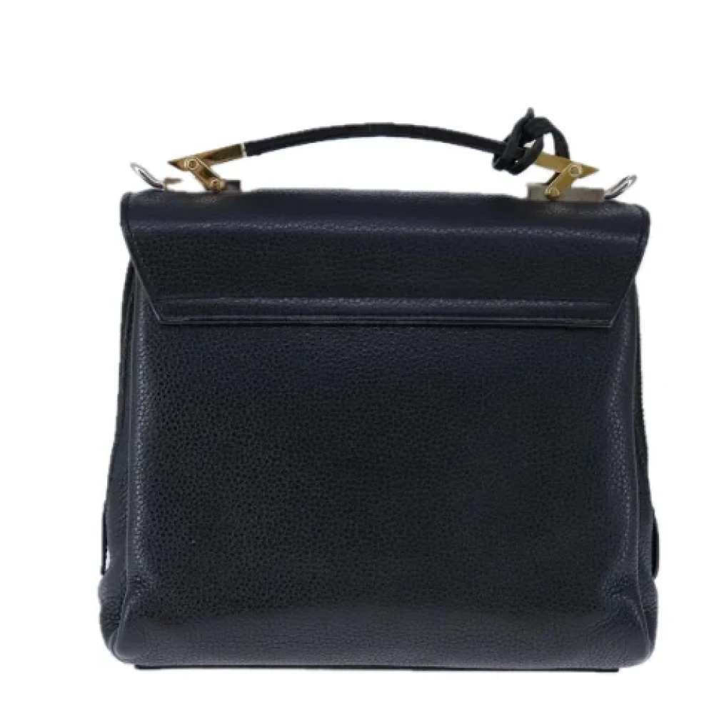 Balenciaga Vintage Pre-owned Leather handbags Black Dames