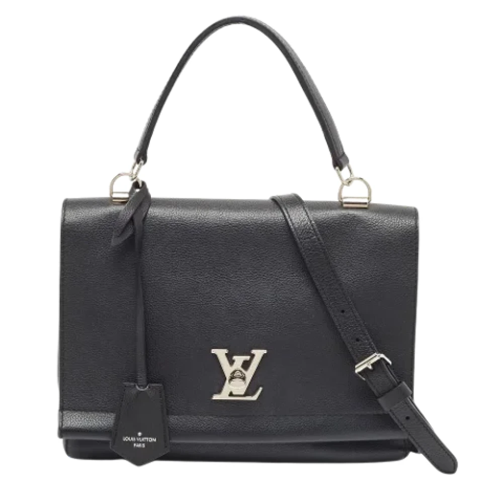 Pre-owned Svart skinn Louis Vuitton veske