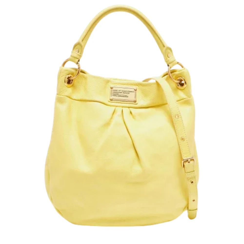 Marc Jacobs Pre-owned Leather handbags Yellow Dames