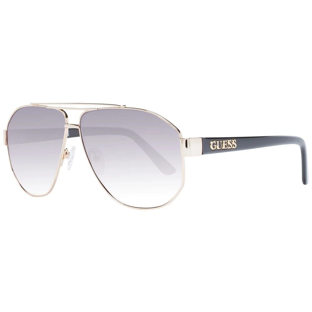 Guess Women's Yellow Sunglasses, One Size, Gold Aviator Sunglasses For