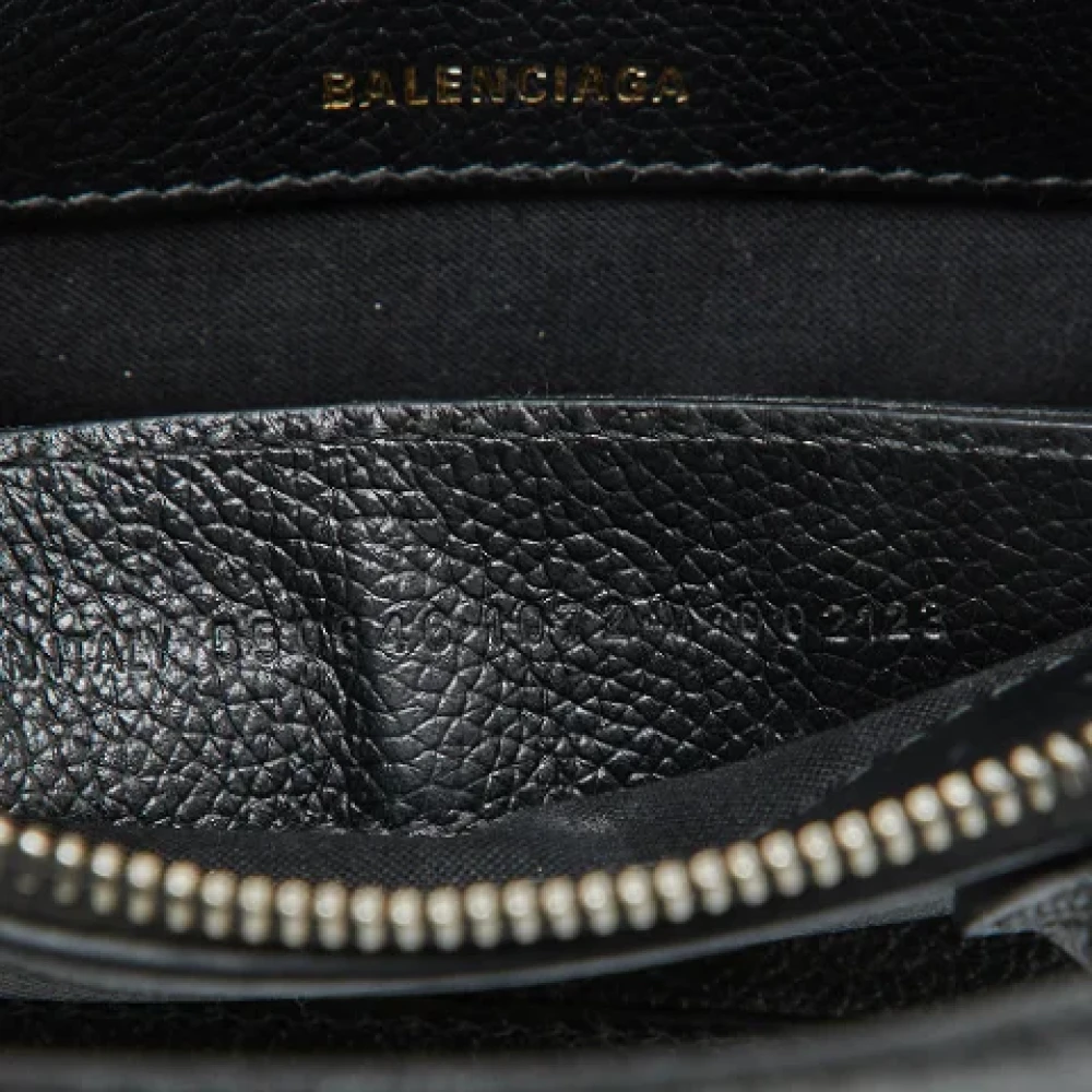 Balenciaga Vintage Pre-owned Leather balenciaga-bags Black Dames