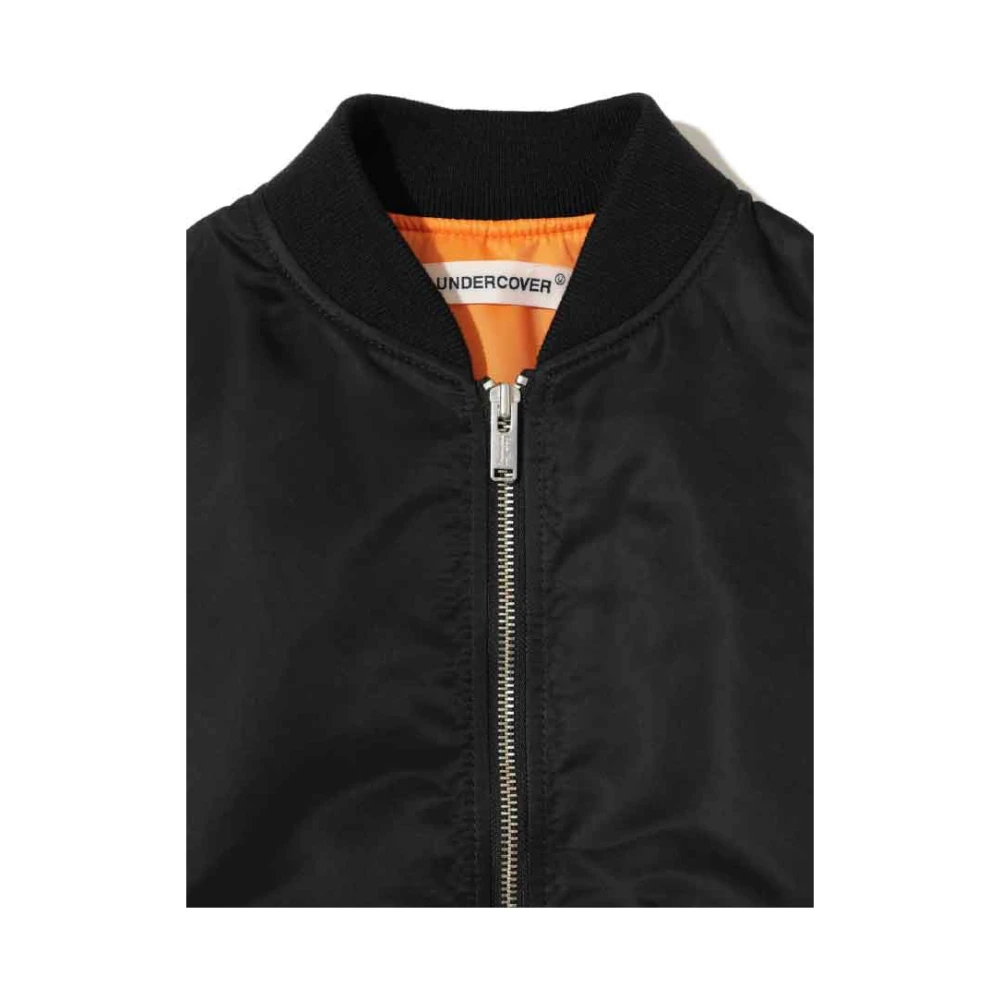 Undercover Gelaagde Katoenen Ritsjas Black Dames