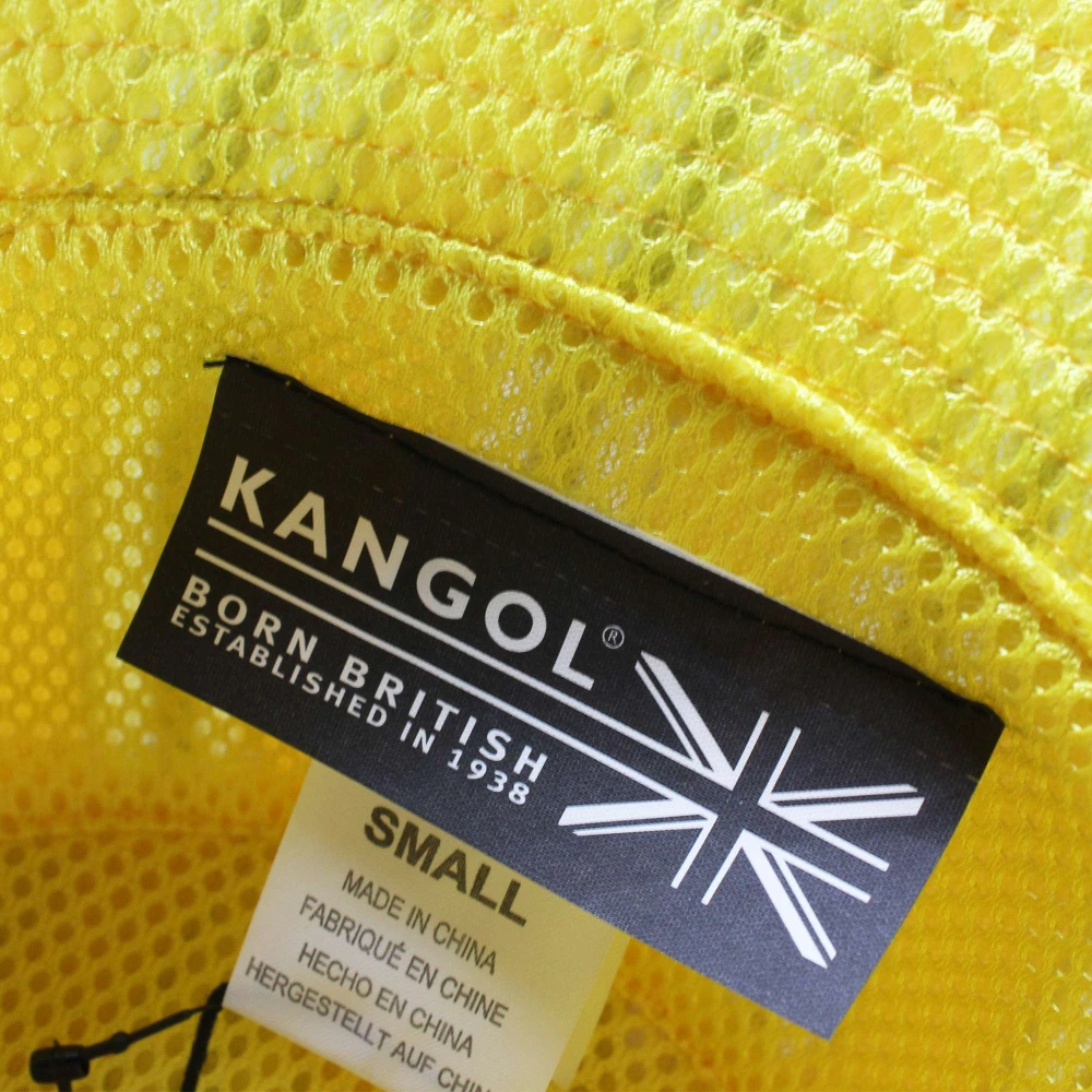 Kangol Omkeerbare Gestreepte Bucket Hoed Yellow Unisex