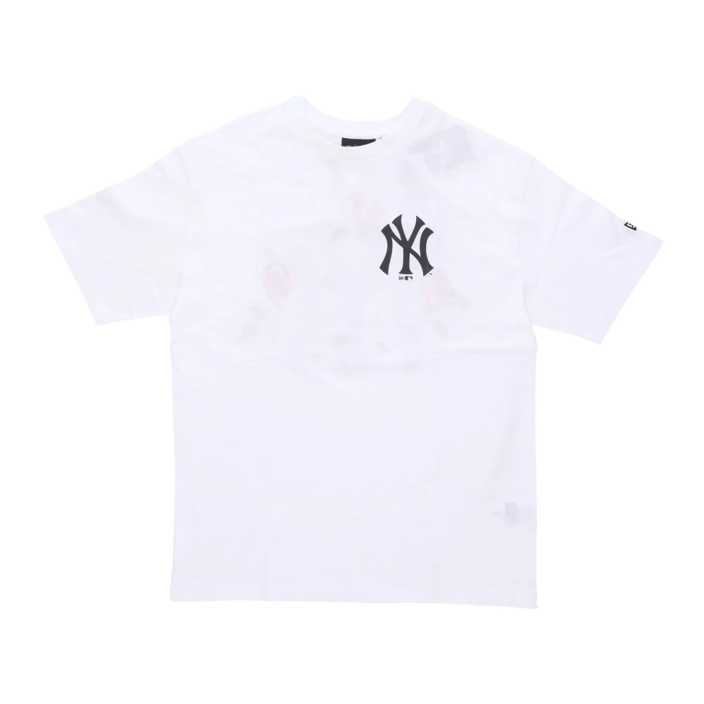 New era MLB Bloemen Grafische Tee White Heren