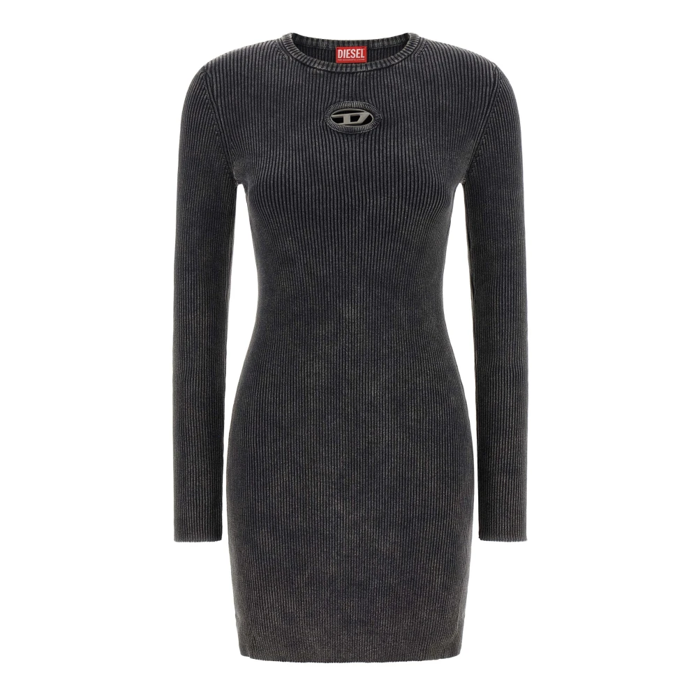 Diesel - M-Anchorage-Ls Mini Vestido - Dresses - Mujer - Negro - M