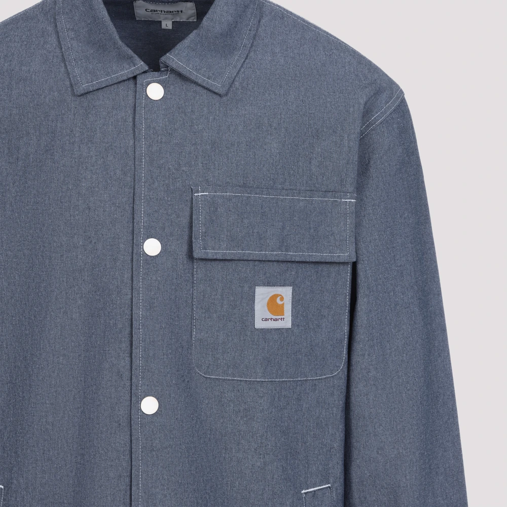 Carhartt WIP Blauwe Coach Jas Blue Heren