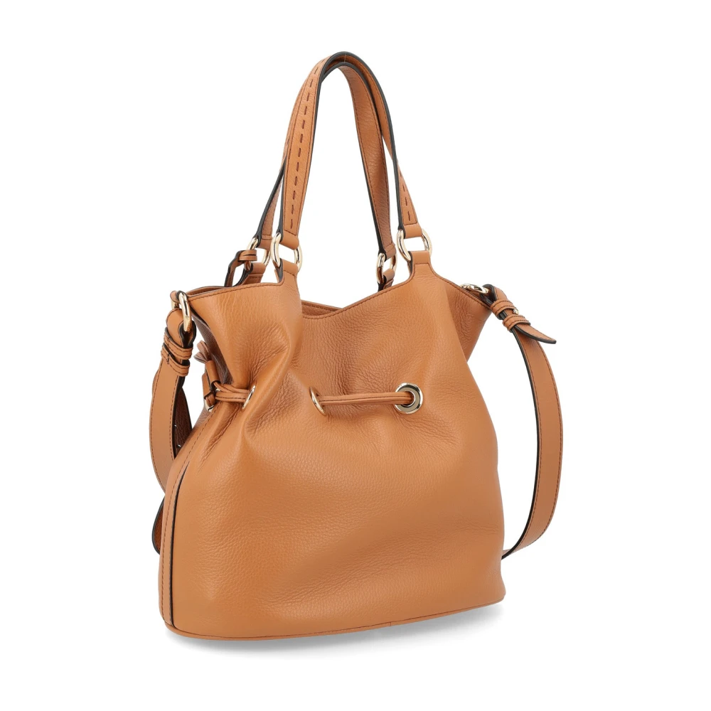 Lancel Stijlvolle Flirt Camel Handtas Brown Dames