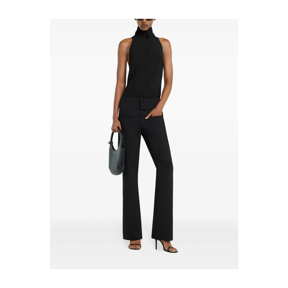 Courrèges Zwarte Elegante Damesoverhemd Black Dames