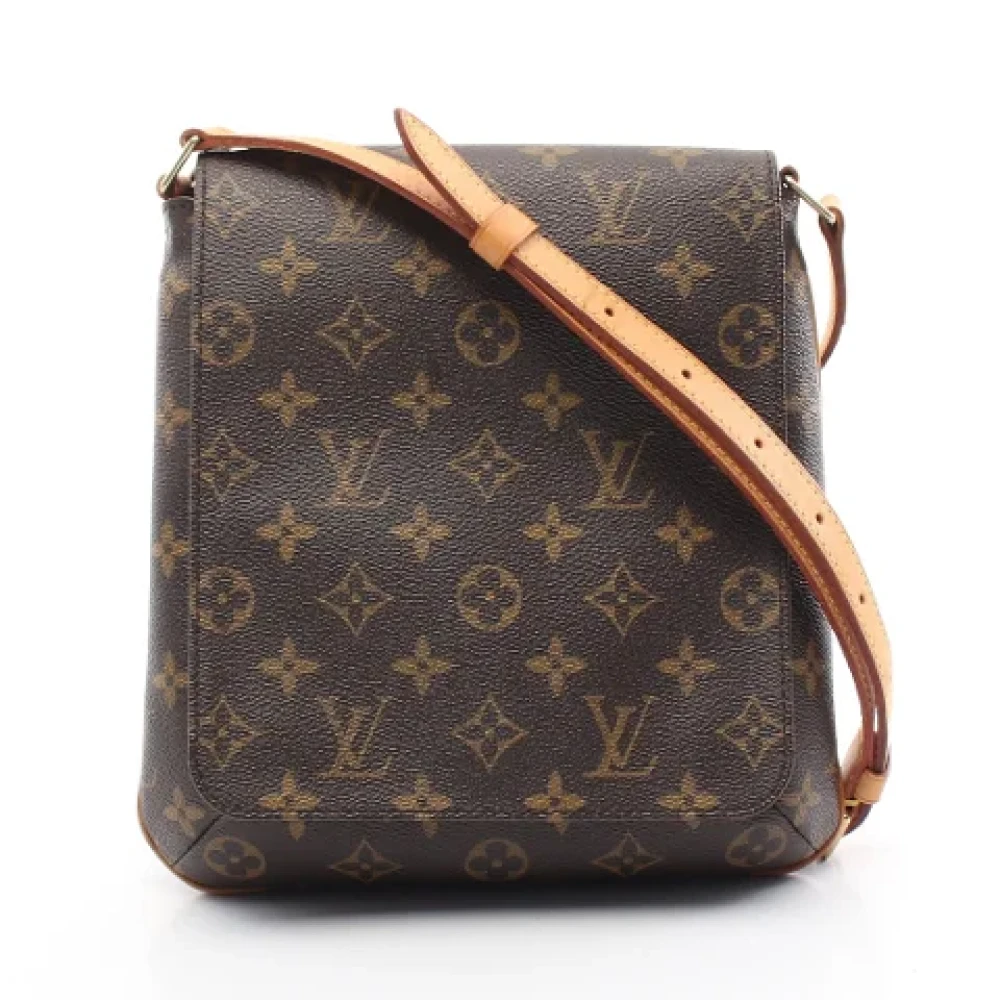 Louis Vuitton Vintage Pre-owned Leather louis-vuitton-bags Brown Dames