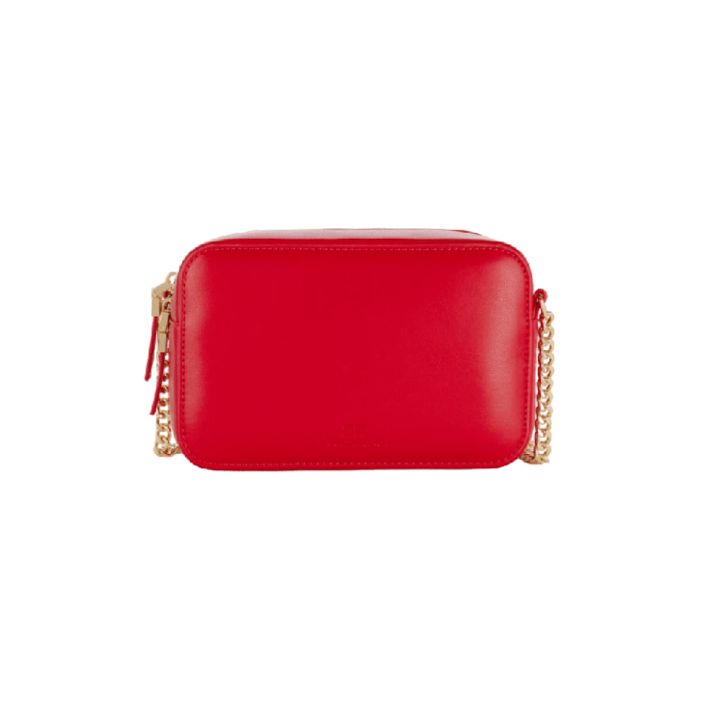 Elisabetta Franchi Rode Passie Schoudertas Red Dames