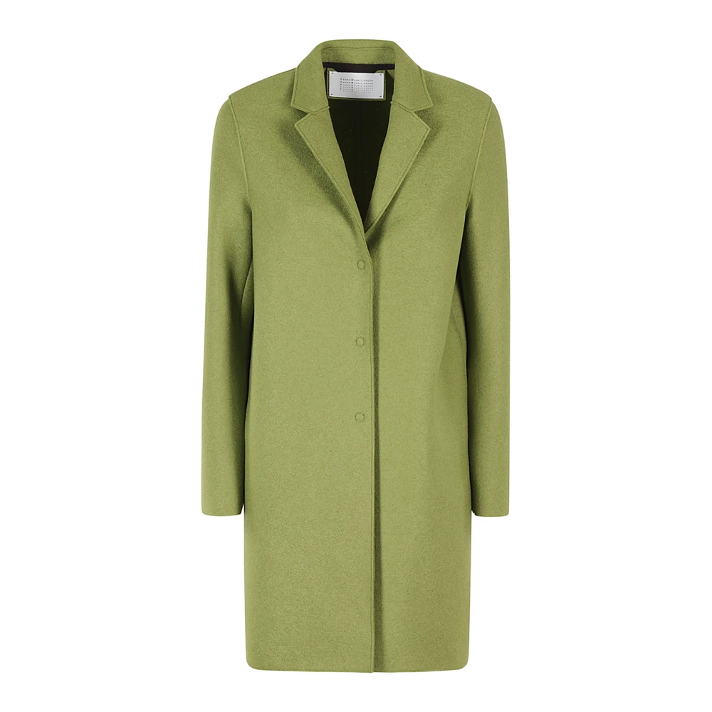 Harris Wharf London Klassieke Cocoonjas Green Dames