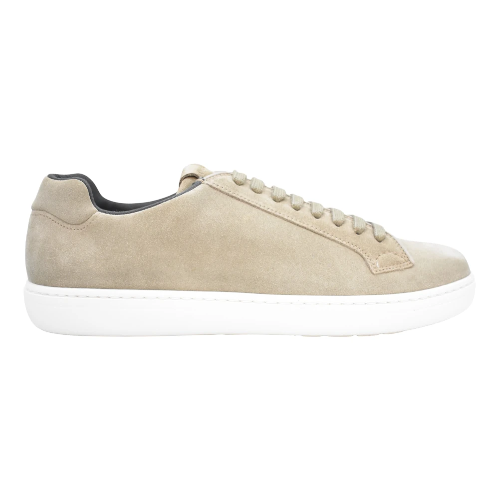 Church’s Sportieve Suède Platte Schoenen Heren Schoenen Beige