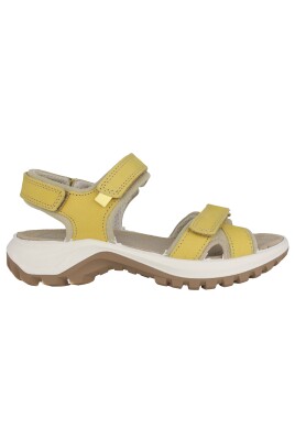 komfortabel-damesandal-gul