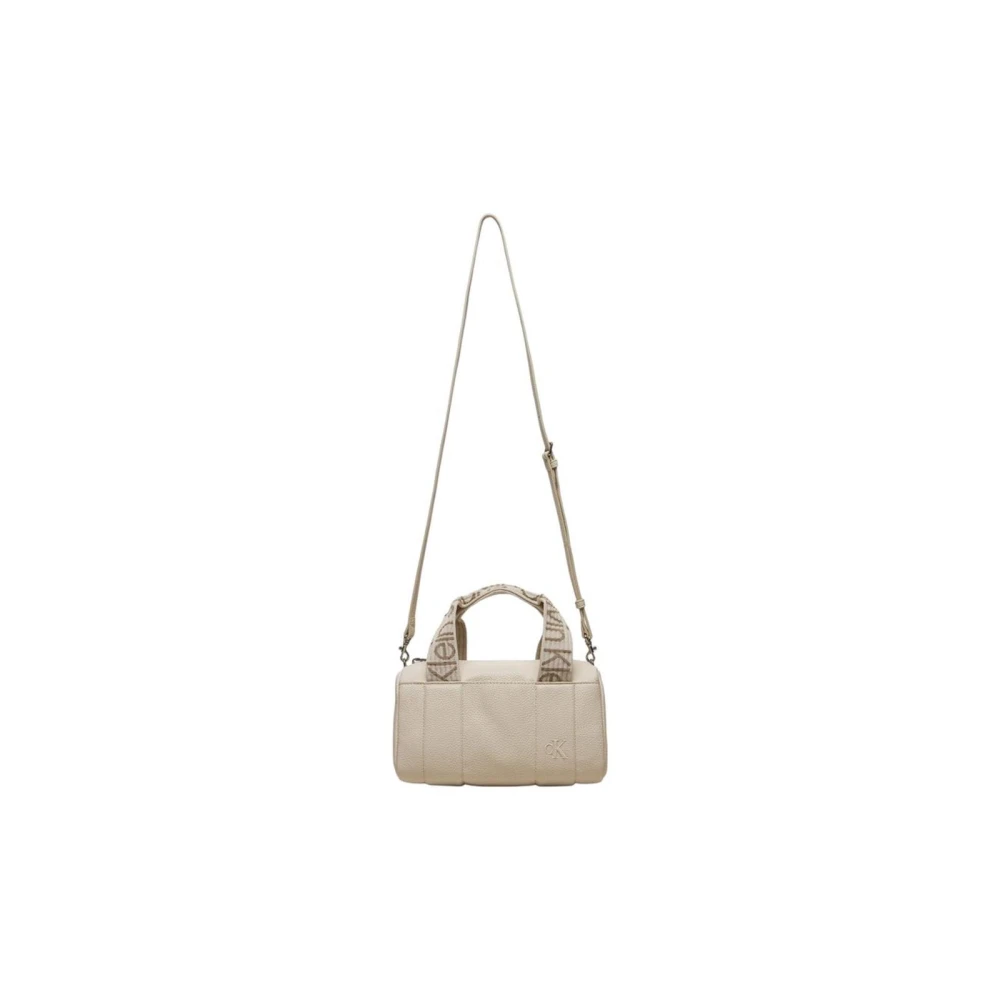 Calvin Klein Jeans Ultralight Barrel Handtas Beige Dames