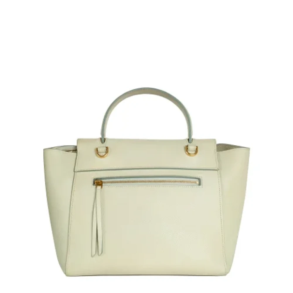 Celine Vintage Pre-owned Leather celine-bags Green Dames