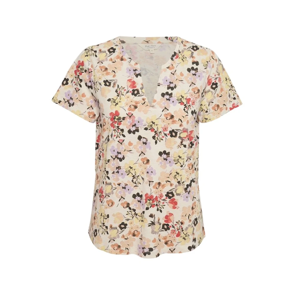Part Two Bloemenpatroon Jurk Multicolor Dames