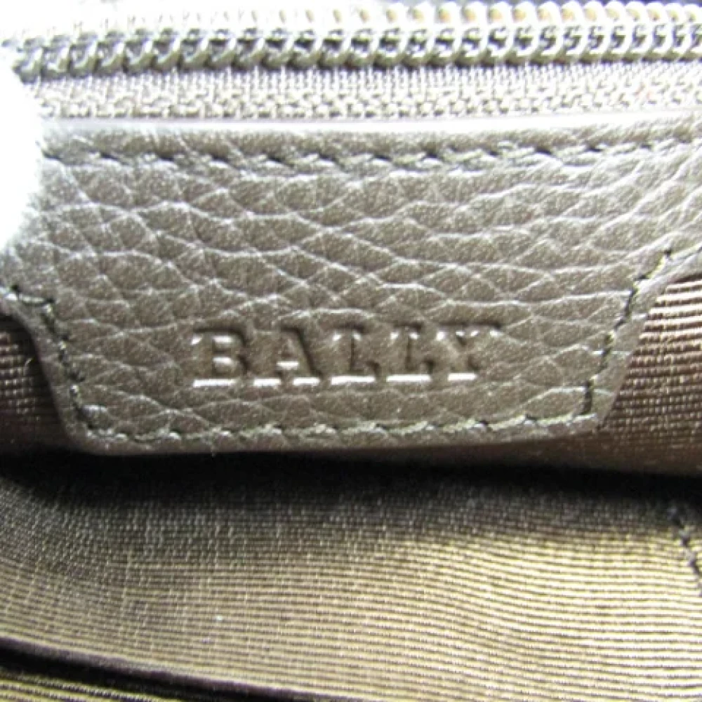 Bally Pre-owned Leather handbags Brown Dames
