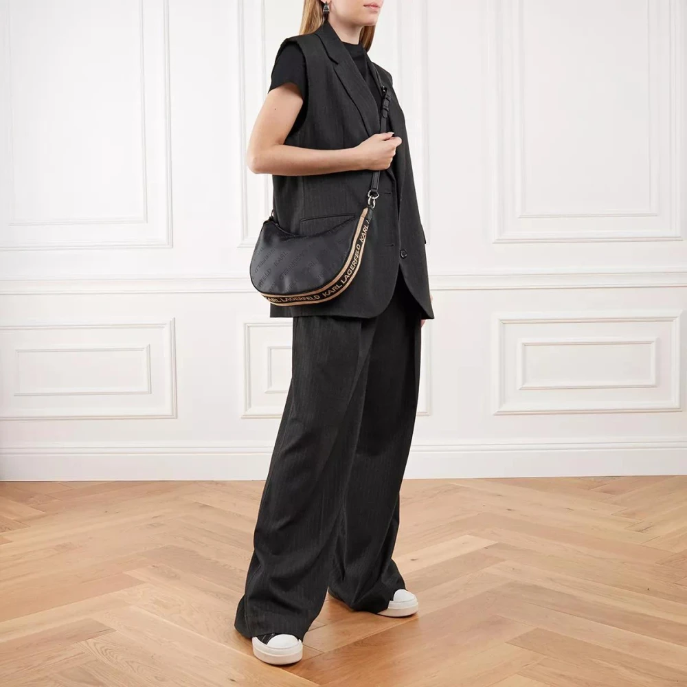Karl Lagerfeld Moon Schoudertas Zwart Black Dames