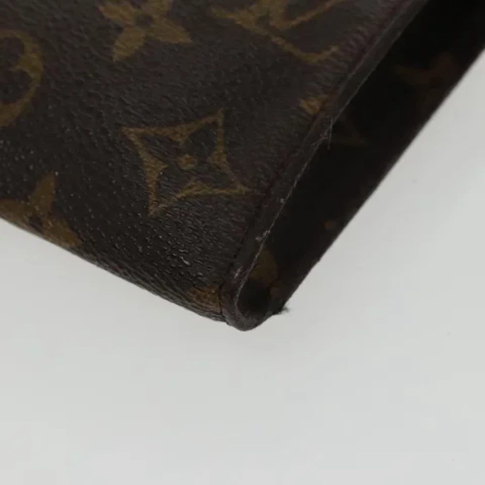 Louis Vuitton Vintage Pre-owned Canvas pouches Brown Dames