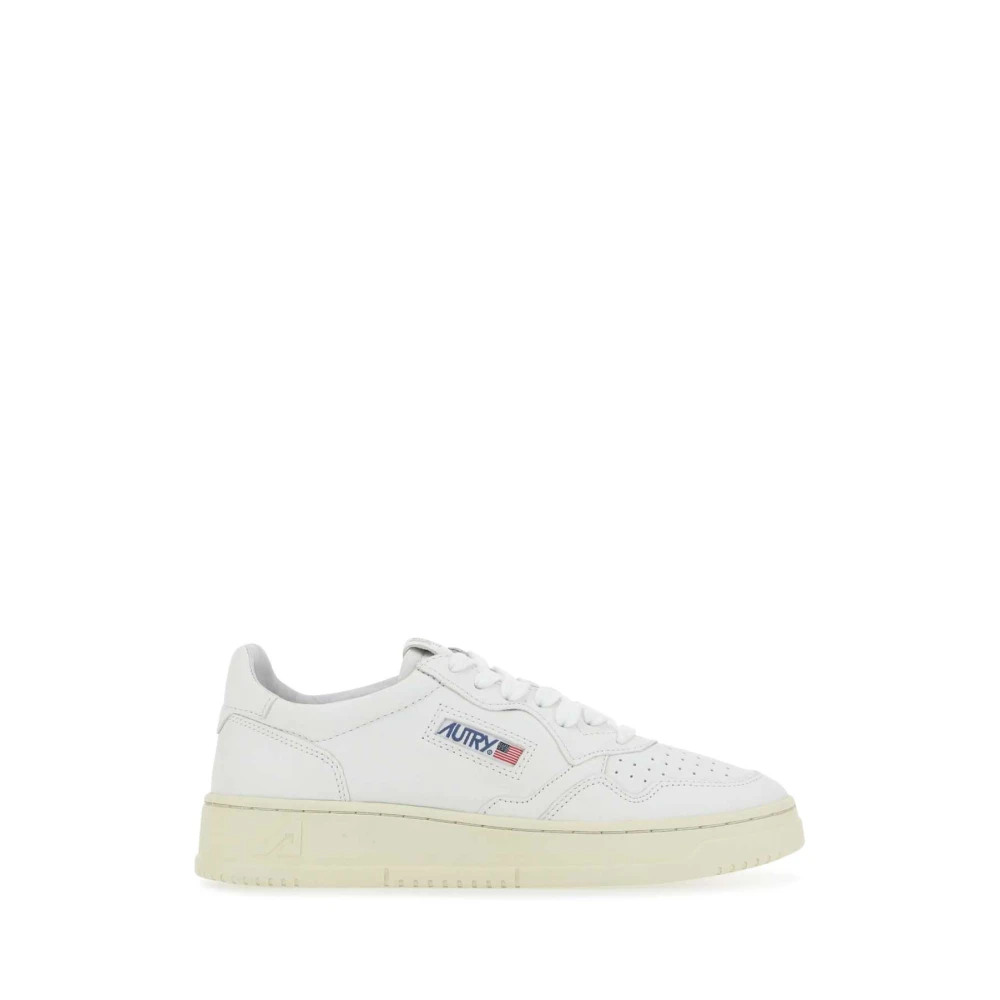 Autry Women's White Sneakers, 3 Uk, Trainers