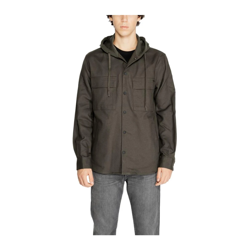 Antony Morato Men's Green Classic Cotton Shirt Collection