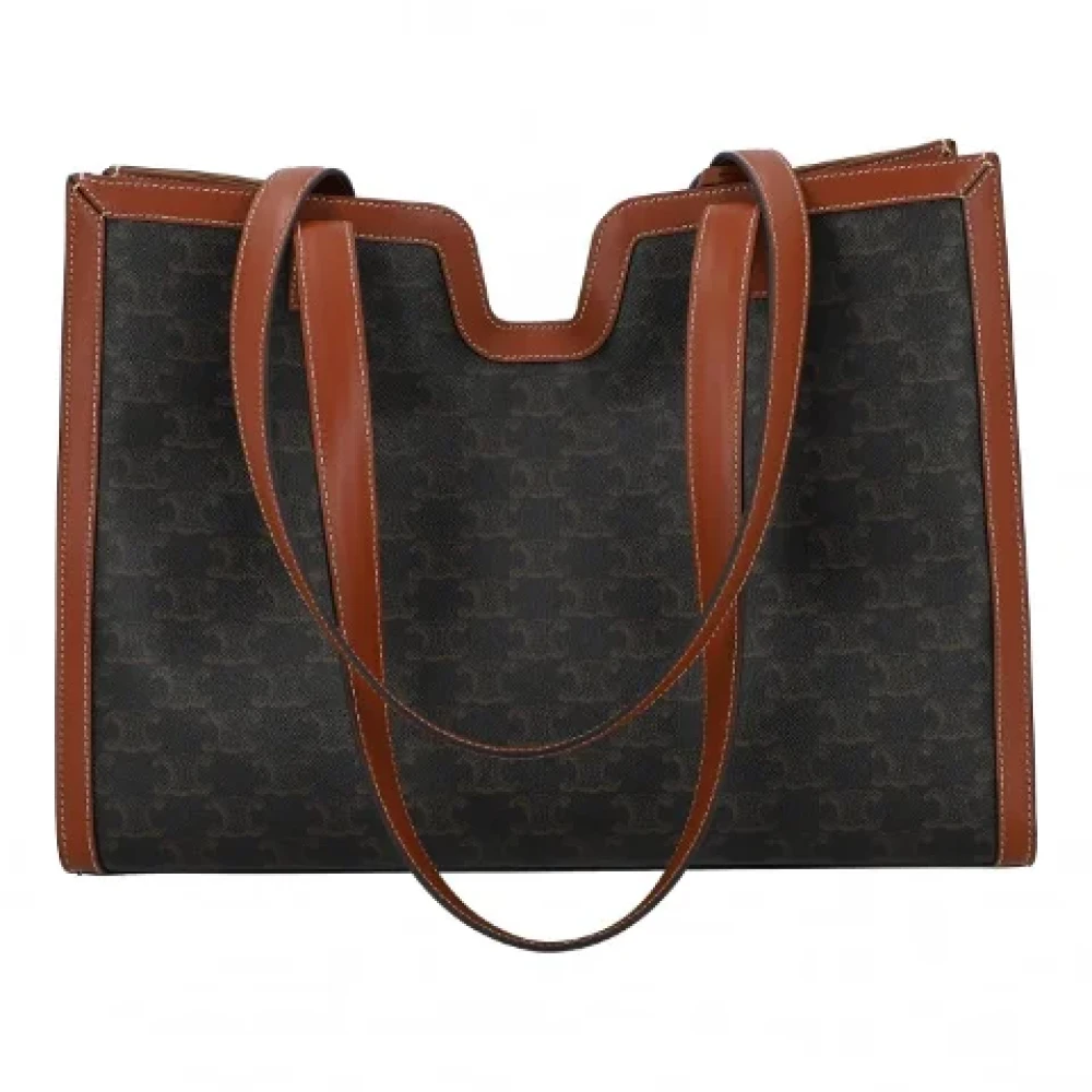 Celine Vintage Pre-owned Canvas celine-bags Black Dames