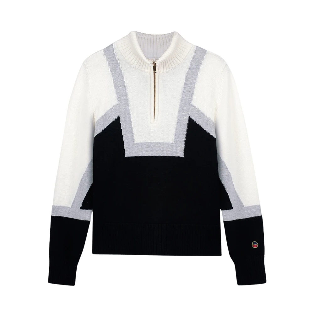 Busnel Saffron Sweater Zwart Mix Multicolor Dames