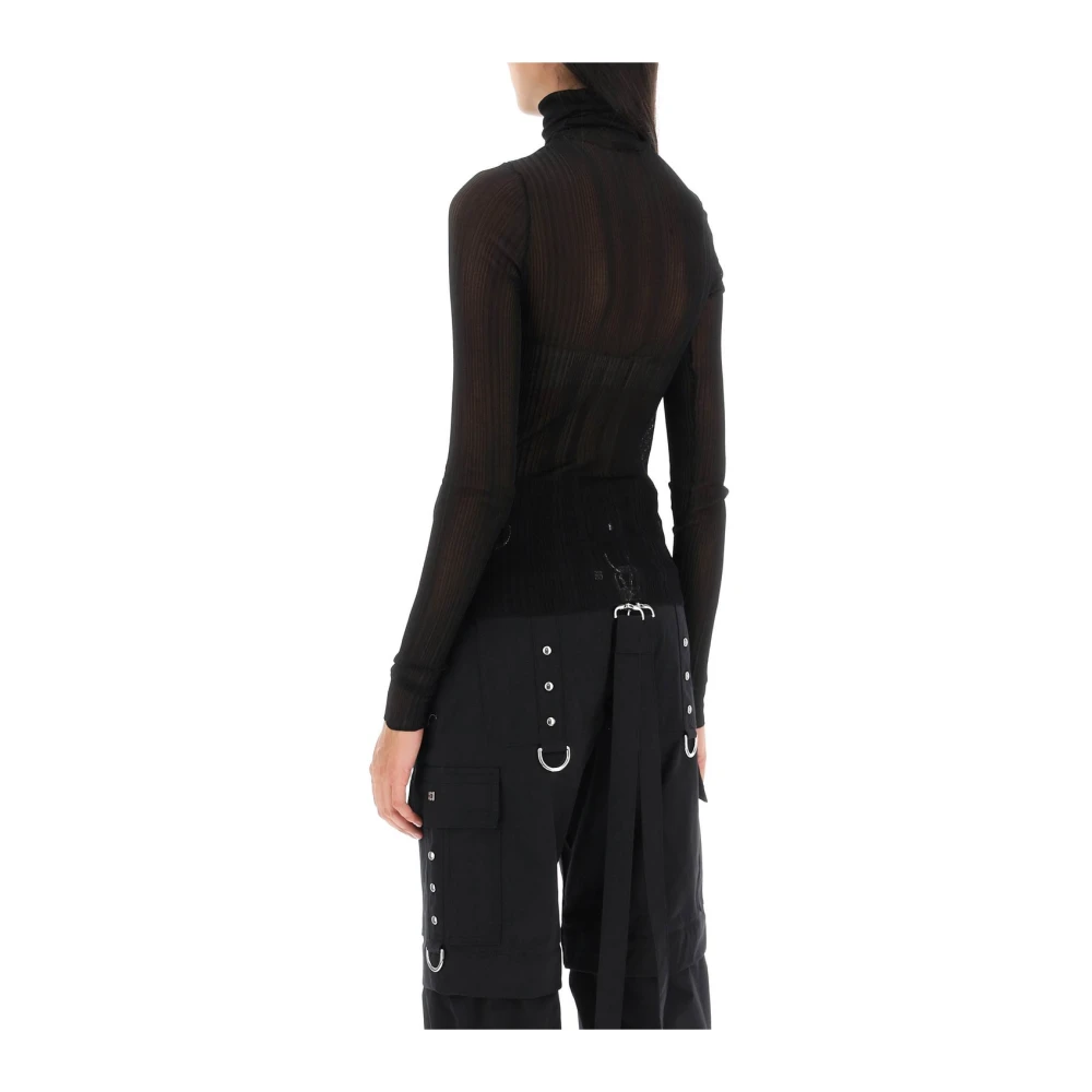 Givenchy Stijlvolle Gebreide Pullover Trui Black Dames