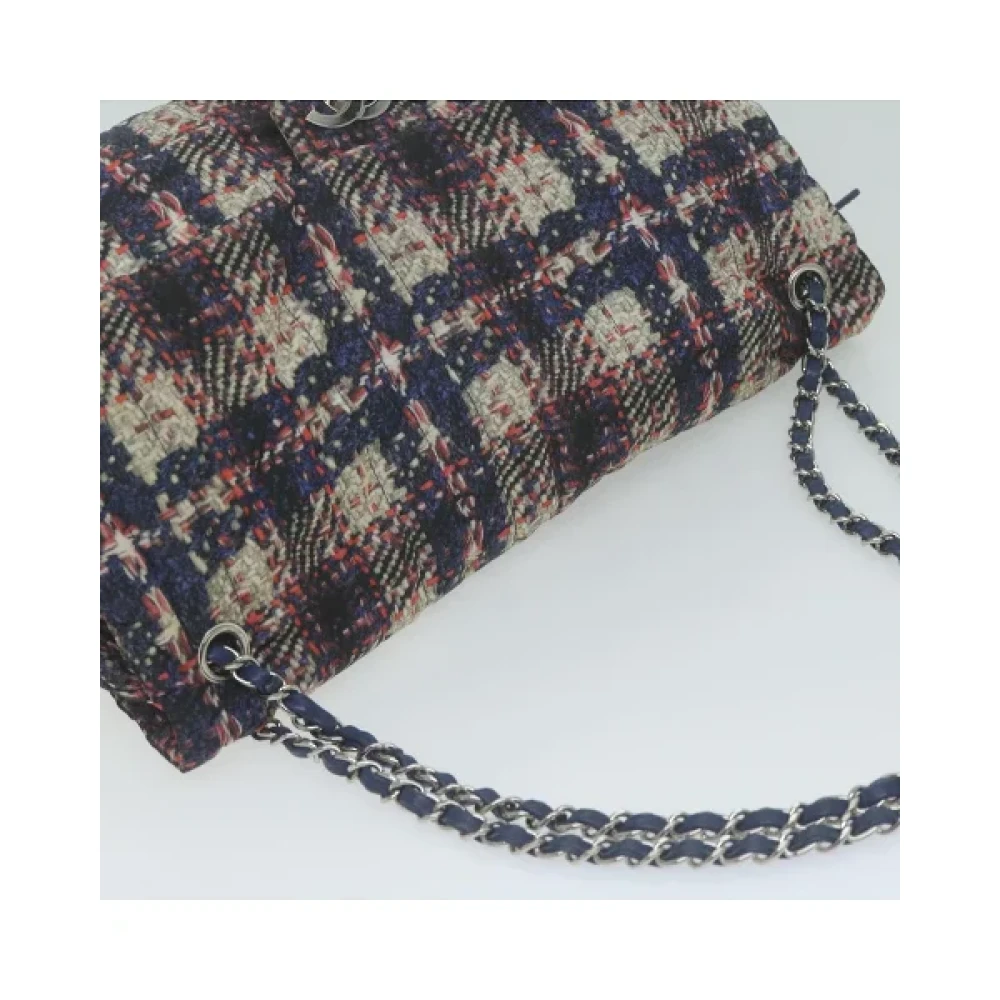Chanel Vintage Pre-owned Nylon chanel-bags Blue Dames