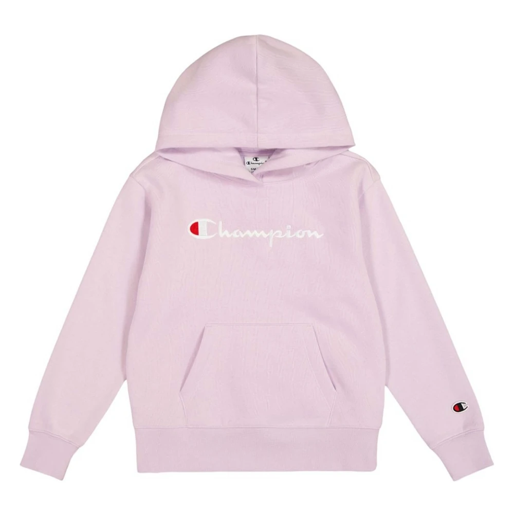 Champion Hoodie för Barn Purple, Flicka