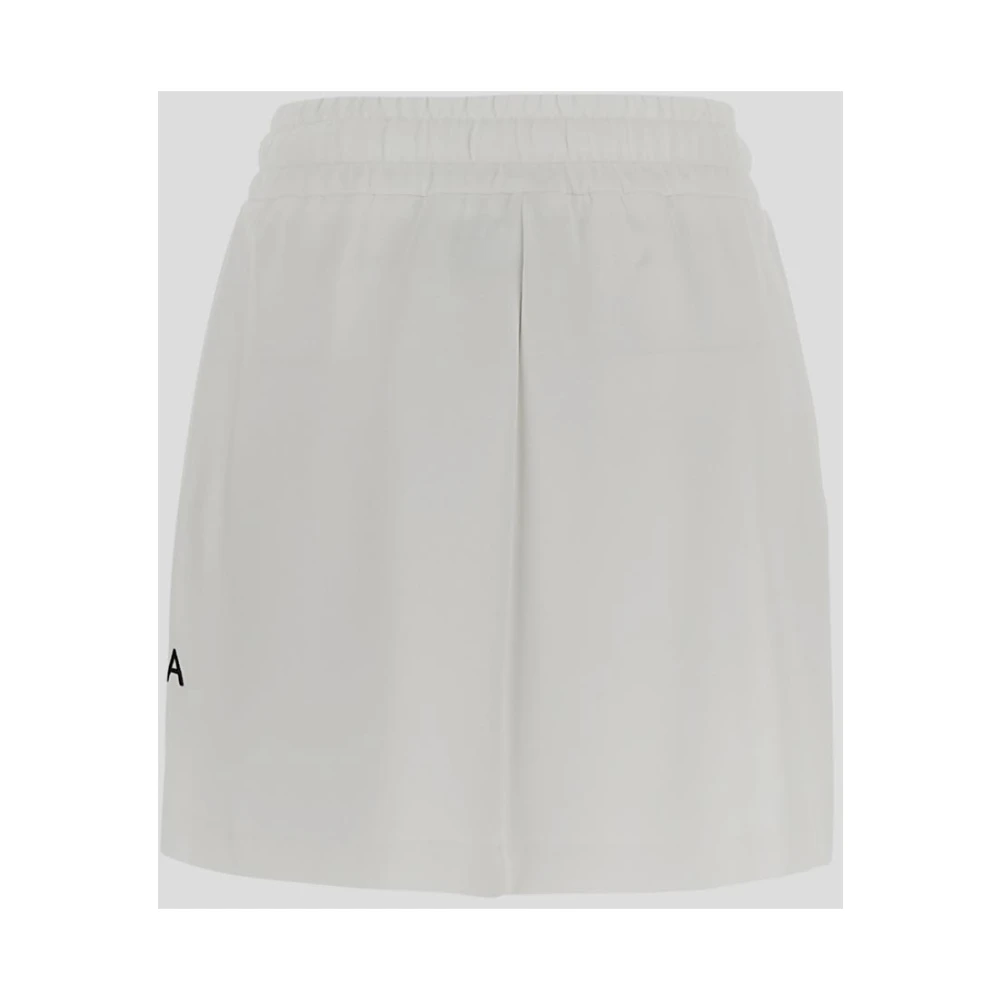 Dolce & Gabbana Katoenen Shorts met Zijzakken White Dames