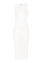 robe-midi-en-coton-blanc
