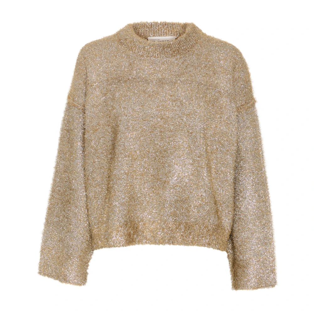 Karen by Simonsen Zachte Gebreide Trui Simply Taupe Beige Dames