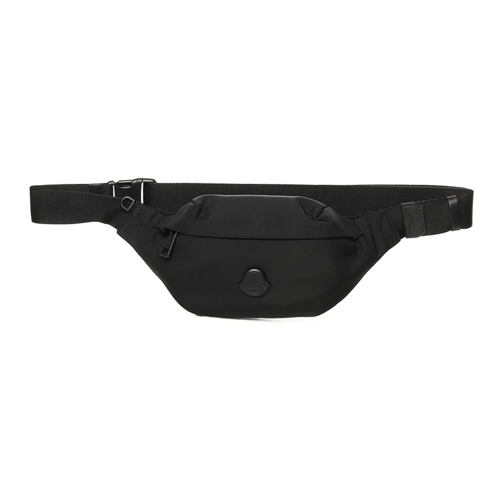 Moncler Zwarte Durance Small Heuptas Black Heren