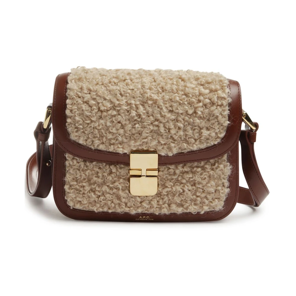 A.p.c. Stijlvolle Crossbody Tas voor Dagelijks Gebruik Brown Dames