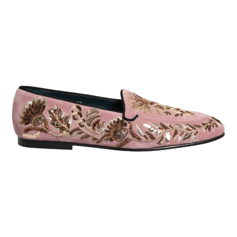Dolce & Gabbana Men's Multicolor Loafers, 10 Uk, Devotion Loafers