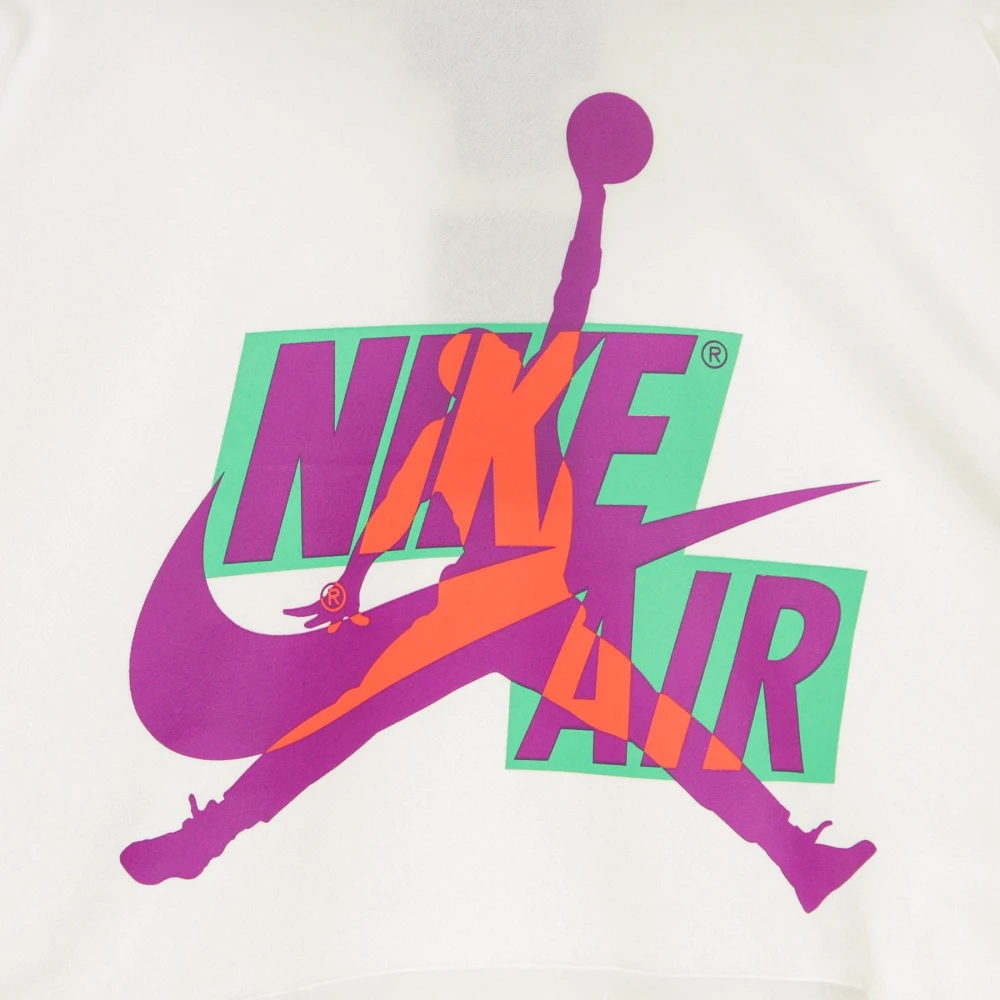 Jordan Klassieke Heren Witte Hoodie White Heren