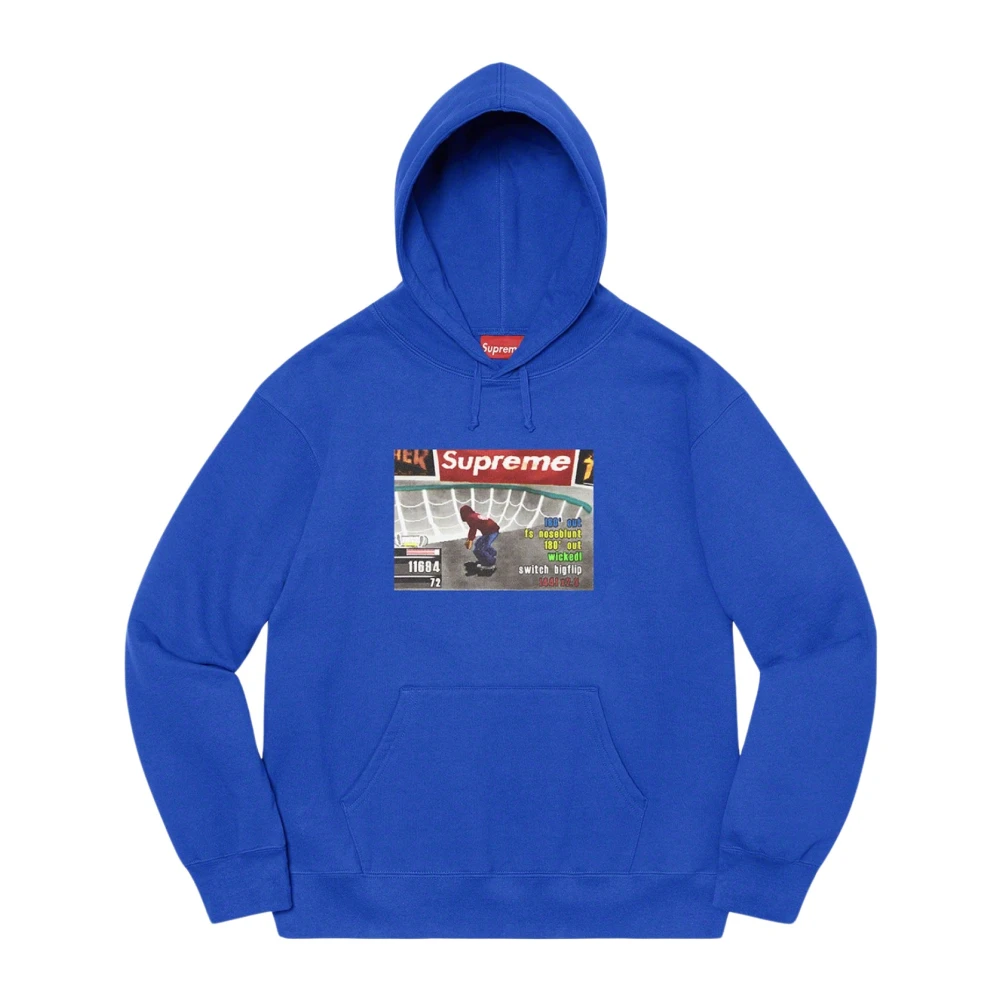 Supreme Limited Edition Thrasher Hoodie Royal Blue Heren
