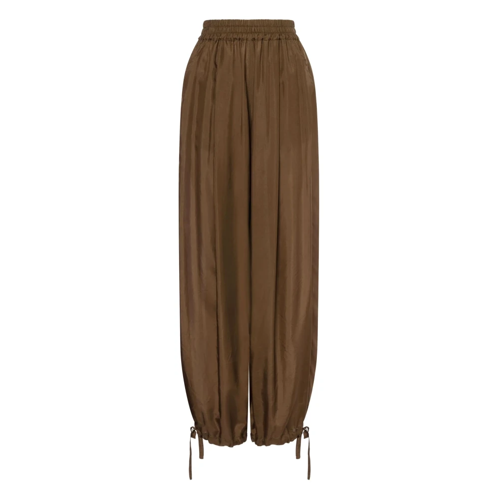 Philosophy Di Lorenzo Serafini Donna Marrone Pantaloni, M, New,