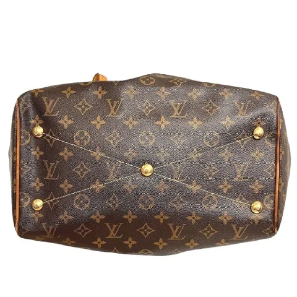 Louis Vuitton Vintage Pre-owned Fabric handbags Brown Dames