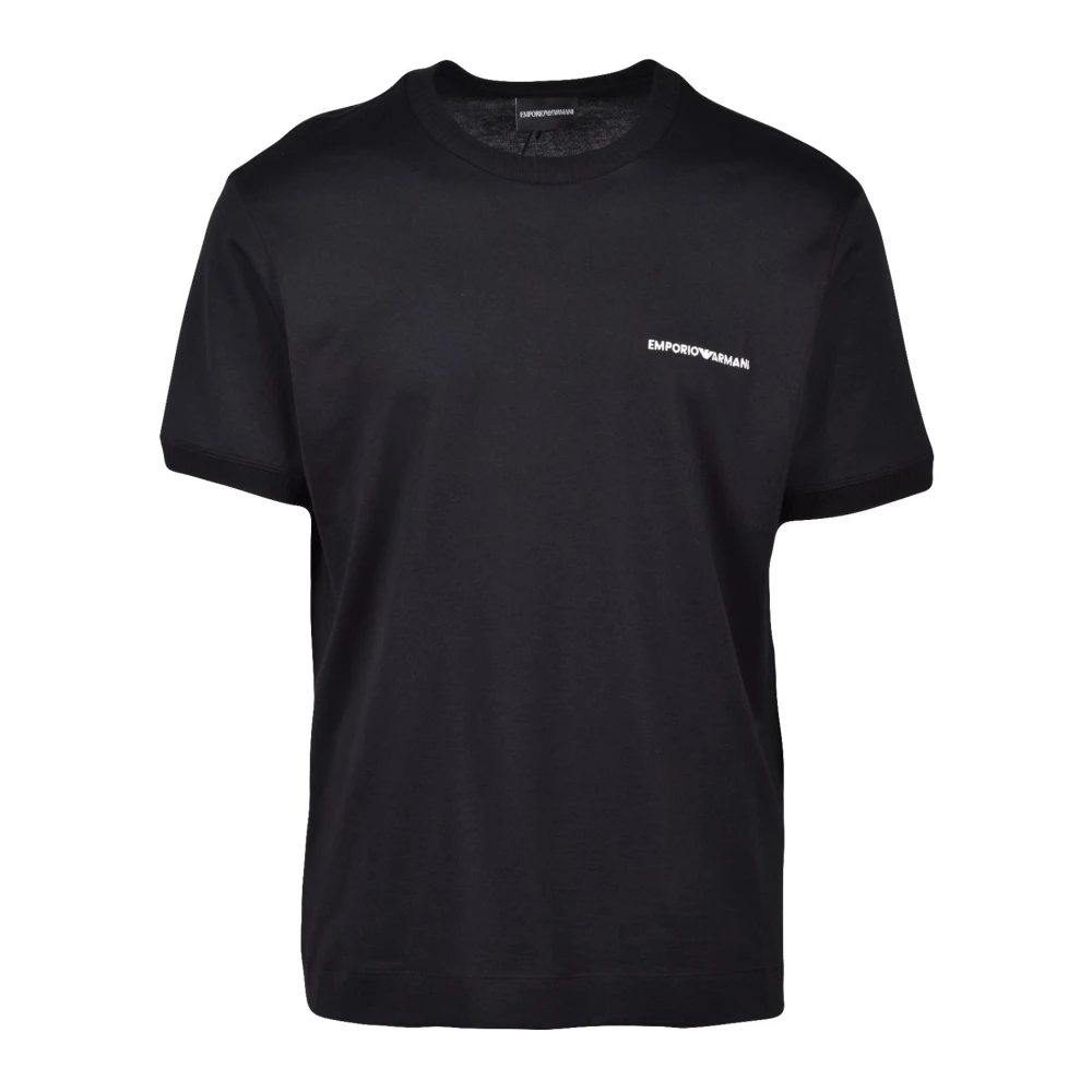 Emporio Armani Tshirt Black Heren