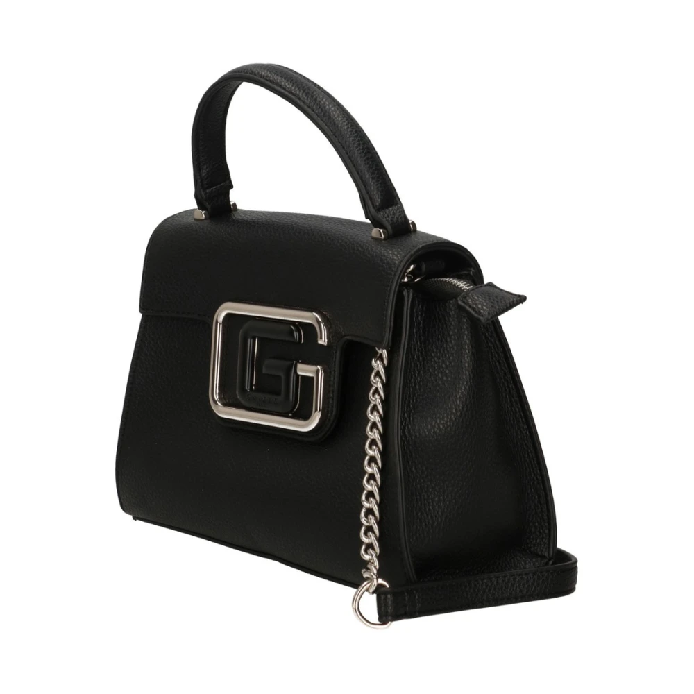 Gaëlle Paris Zwarte Synthetische Stoffen Schoudertas Black Dames