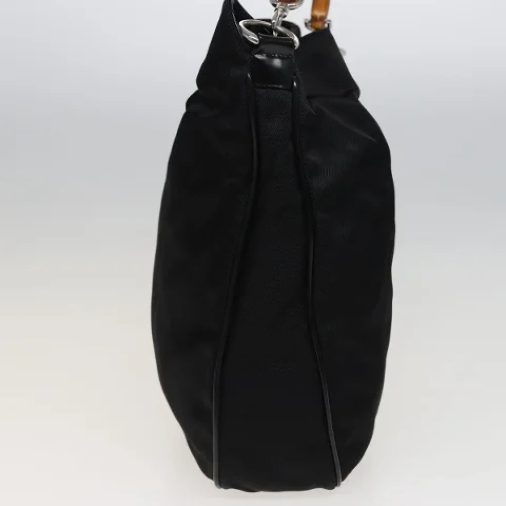 Gucci Vintage Pre-owned Nylon gucci-bags Black Dames