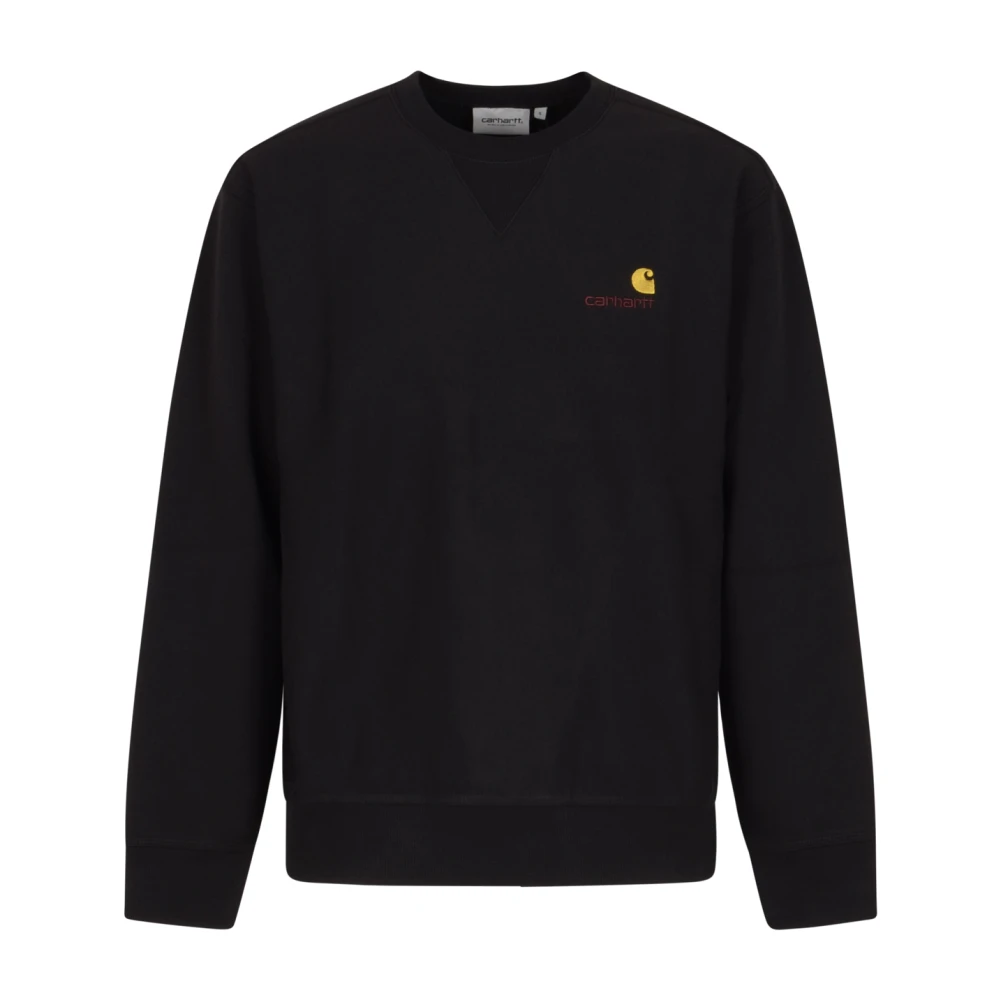 Carhartt Wip Men's Black American Script Sweatshirt